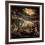 The Fall of Manna-Jacopo Robusti Tintoretto-Framed Giclee Print