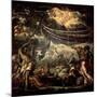 The Fall of Manna-Jacopo Robusti Tintoretto-Mounted Giclee Print
