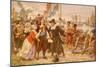 The fall of New Amsterdam, 1932-Jean Leon Gerome Ferris-Mounted Giclee Print