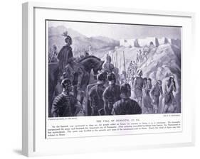 The Fall of Numantia 133 BC-George Derville Rowlandson-Framed Giclee Print