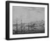 'The Fall of Oswego', c1815-Robert Havell-Framed Giclee Print