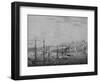 'The Fall of Oswego', c1815-Robert Havell-Framed Giclee Print