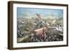 The Fall of Petersburg to the Union Army, 2nd April 1965, Engraved by Kurz and Allison, 1893-American School-Framed Giclee Print