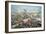 The Fall of Petersburg to the Union Army, 2nd April 1965, Engraved by Kurz and Allison, 1893-American School-Framed Giclee Print