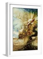 The Fall of Phaethon-Gustave Moreau-Framed Giclee Print