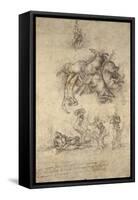 The Fall of Phaeton, 1533-Michelangelo Buonarroti-Framed Stretched Canvas