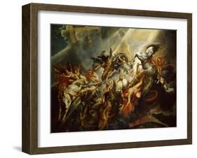 The Fall of Phaeton C.1604-08-Peter Paul Rubens-Framed Giclee Print