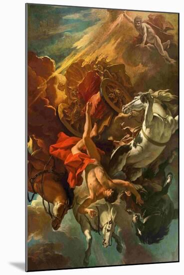 The Fall of Phaeton-Sebastiano Ricci-Mounted Giclee Print