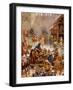 The fall of Samaria - Bible-William Brassey Hole-Framed Giclee Print