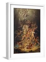 The Fall of the Angels, 1798-Edward Dayes-Framed Giclee Print