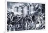 The Fall of the Bastille in 1789-Paul Rainer-Framed Giclee Print