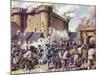 The Fall of the Bastille-Mike White-Mounted Giclee Print