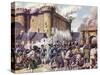 The Fall of the Bastille-Mike White-Stretched Canvas