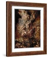 The Fall of the Damned-Peter Paul Rubens-Framed Giclee Print