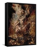 The Fall of the Damned-Peter Paul Rubens-Framed Stretched Canvas