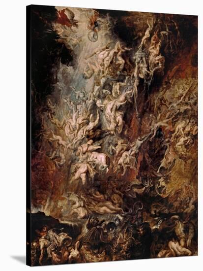The Fall of the Damned-Peter Paul Rubens-Stretched Canvas