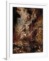 The Fall of the Damned-Peter Paul Rubens-Framed Giclee Print