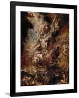 The Fall of the Damned-Peter Paul Rubens-Framed Giclee Print