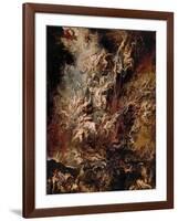 The Fall of the Damned-Peter Paul Rubens-Framed Giclee Print