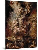 The Fall of the Damned-Peter Paul Rubens-Mounted Giclee Print