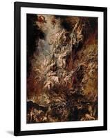 The Fall of the Damned-Peter Paul Rubens-Framed Giclee Print