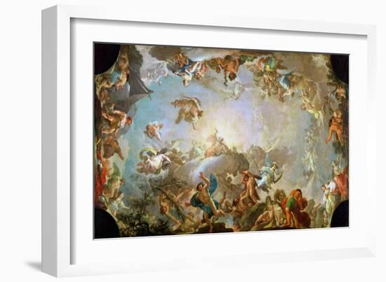 The Fall of the Giants Besieging Olympus, 1764-Francisco Bayeu Y Subias-Framed Giclee Print