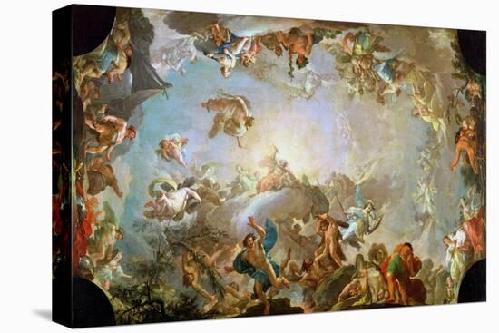 The Fall of the Giants Besieging Olympus, 1764-Francisco Bayeu Y Subias-Stretched Canvas
