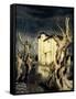 'The Fall of the House of Usher' by Edgar Allan Poe-Arthur Rackham-Framed Stretched Canvas