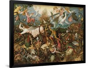 The Fall of the Rebel Angels, 1562-Pieter Bruegel the Elder-Framed Giclee Print