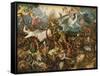 The Fall of the Rebel Angels, 1562-Pieter Bruegel the Elder-Framed Stretched Canvas