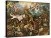 The Fall of the Rebel Angels, 1562-Pieter Bruegel the Elder-Stretched Canvas