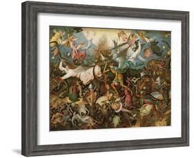 The Fall of the Rebel Angels, 1562-Pieter Bruegel the Elder-Framed Giclee Print