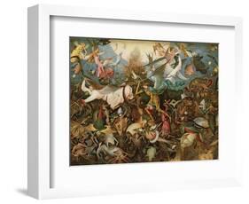 The Fall of the Rebel Angels, 1562-Pieter Bruegel the Elder-Framed Premium Giclee Print