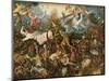 The Fall of the Rebel Angels, 1562-Pieter Bruegel the Elder-Mounted Premium Giclee Print