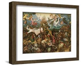 The Fall of the Rebel Angels, 1562-Pieter Bruegel the Elder-Framed Giclee Print