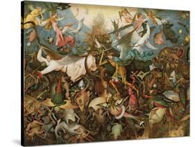 The Fall of the Rebel Angels, 1562-Pieter Bruegel the Elder-Stretched Canvas