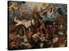 The Fall of the Rebel Angels, 1562-Pieter Bruegel the Elder-Stretched Canvas