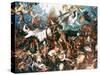 The Fall of the Rebel Angels, 1562-Pieter Bruegel the Elder-Stretched Canvas