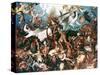 The Fall of the Rebel Angels, 1562-Pieter Bruegel the Elder-Stretched Canvas