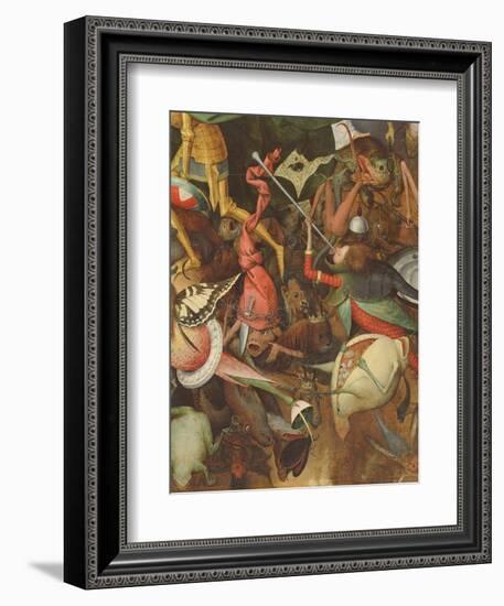 The Fall of the Rebel Angels, 1562-Pieter Bruegel the Elder-Framed Giclee Print