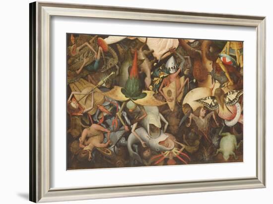 The Fall of the Rebel Angels, 1562-Pieter Bruegel the Elder-Framed Giclee Print