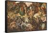 The Fall of the Rebel Angels, 1562-Pieter Bruegel the Elder-Framed Stretched Canvas