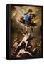 The Fall of the Rebel Angels, C. 1660-Luca Giordano-Framed Stretched Canvas