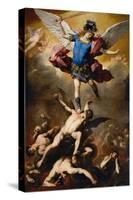 The Fall of the Rebel Angels, C. 1660-Luca Giordano-Stretched Canvas