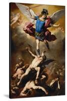 The Fall of the Rebel Angels, C. 1660-Luca Giordano-Stretched Canvas