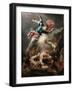 The Fall of the Rebel Angels, C.1720-Sebastiano Ricci-Framed Giclee Print