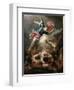 The Fall of the Rebel Angels, C.1720-Sebastiano Ricci-Framed Premium Giclee Print