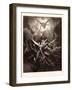 The Fall of the Rebel Angels-Gustave Dore-Framed Giclee Print