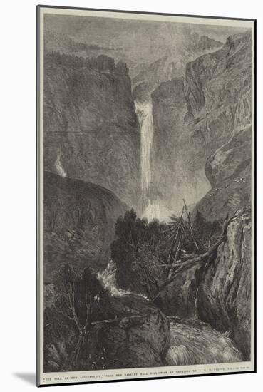 The Fall of the Reichenbach-J. M. W. Turner-Mounted Giclee Print