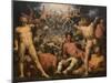 The Fall of the Titans, Ca 1590-Cornelis Van Haarlem-Mounted Giclee Print